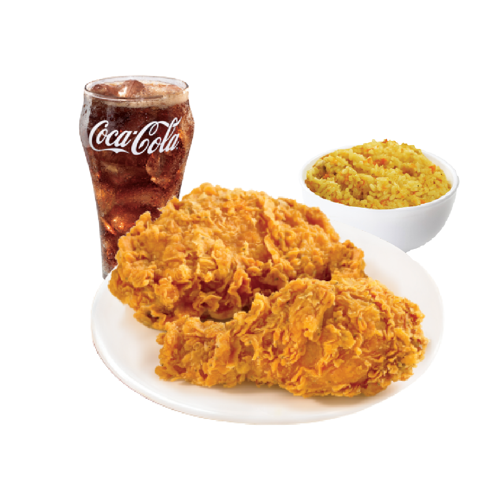 2 Pieces Chicken Meal