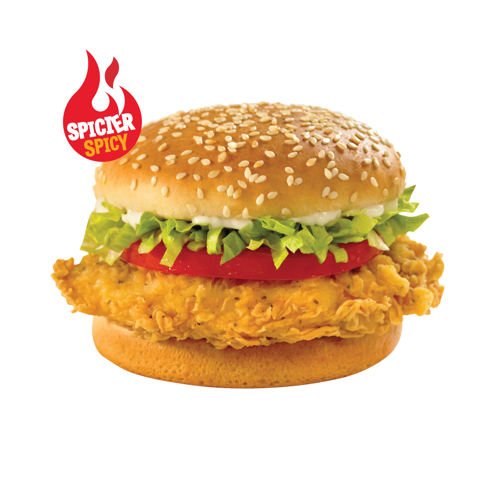 Spicy Tex Supreme Burger