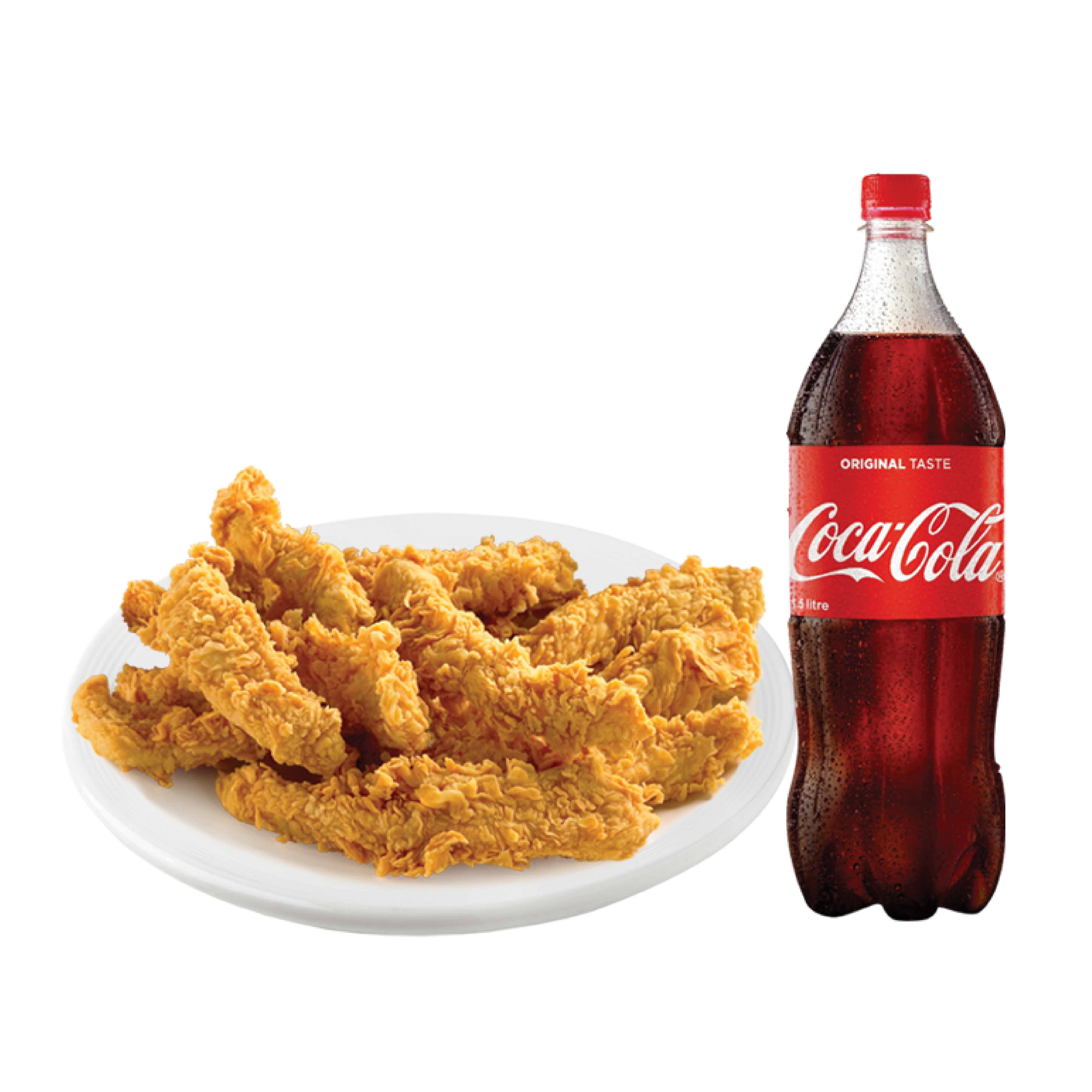 9 PCs tenders  with 1.5 litter drink