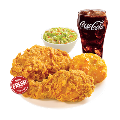 Texas Chicken™ - 3pc Chicken Combo (Original or Spicier Spicy)