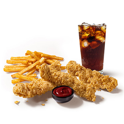 3 Pc Tender Meal (Regular)