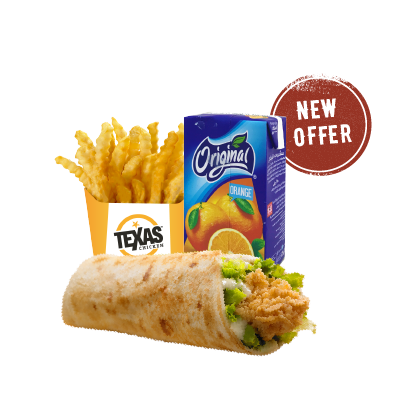 Tender Wrap Meal 