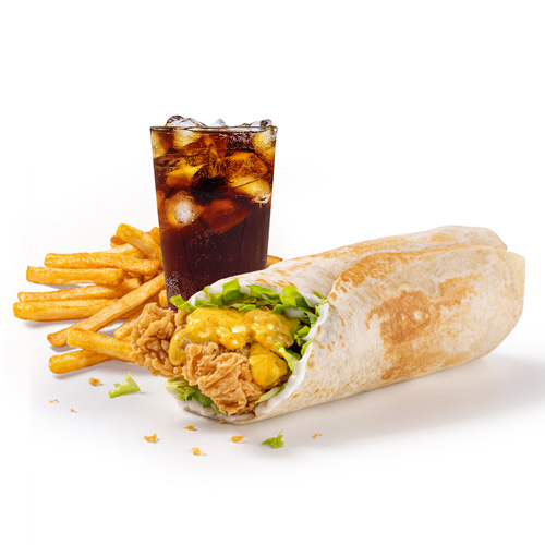 Honey Mustard Wrap Meal (Regular)