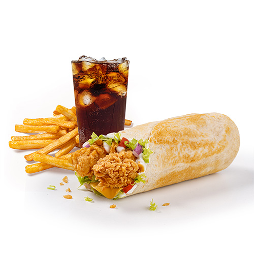 Tex Supreme Wrap Meal (Regular)