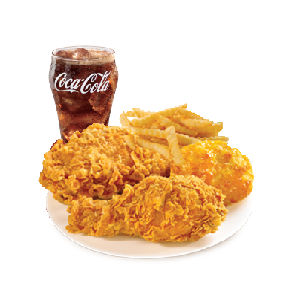 2 pieces Chicken  Meal